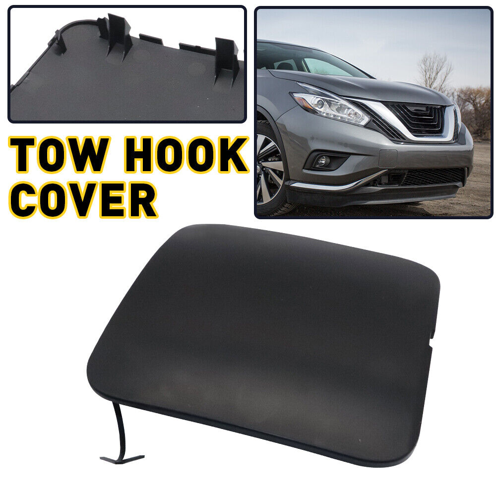 Fits For 2015-2019 Nissan Murano Front Bumper Tow Hook Eye Cover Cap 622A05AA1H
