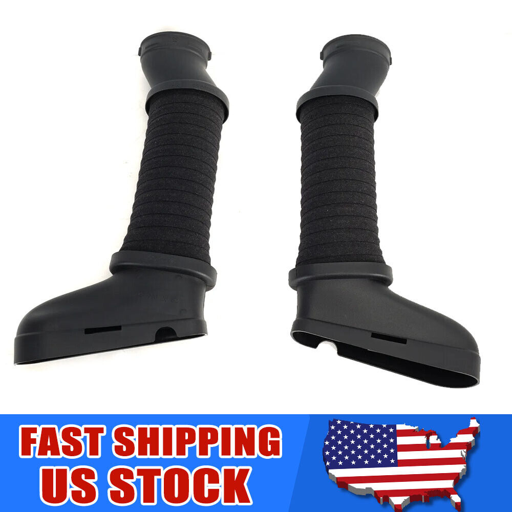 Pair Left + Right Air Cleaner Intake Duct Hose For 12-17 Benz E550 Cls550 E63
