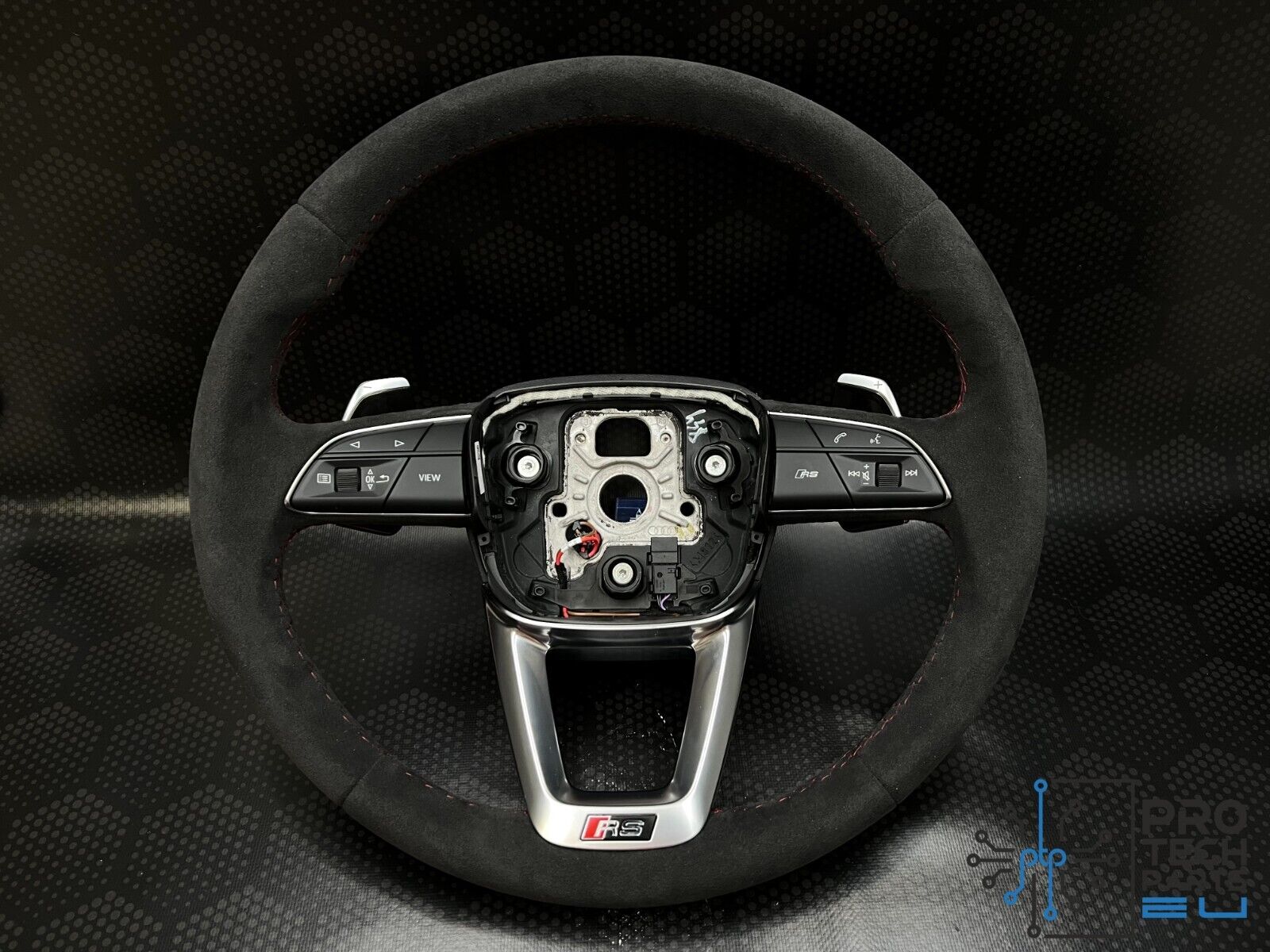 Genuine AUDI RS alcantara heated steering wheel Q3,Q7,Q8,SQ7,RSQ8 etc