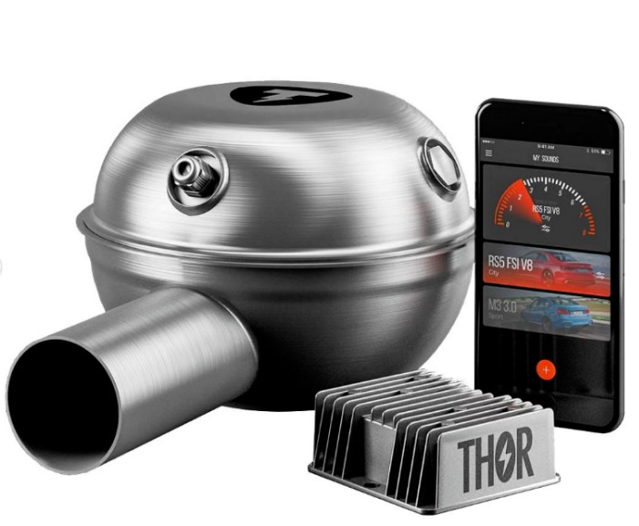 THOR Electronic Exhaust Sound Booster Single Speaker - Honda - Insight - Life