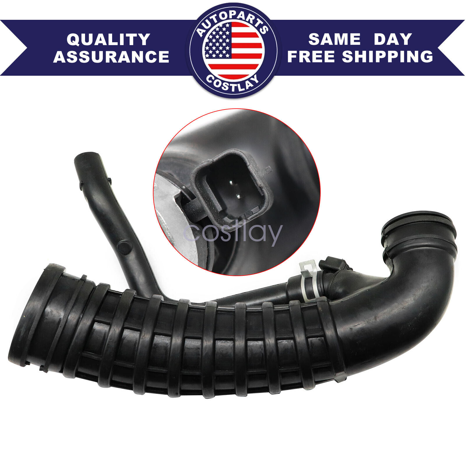 Air Intake Boot to Turbocharger for 07-10 Mini Cooper S R55 R56 R57 13717555784