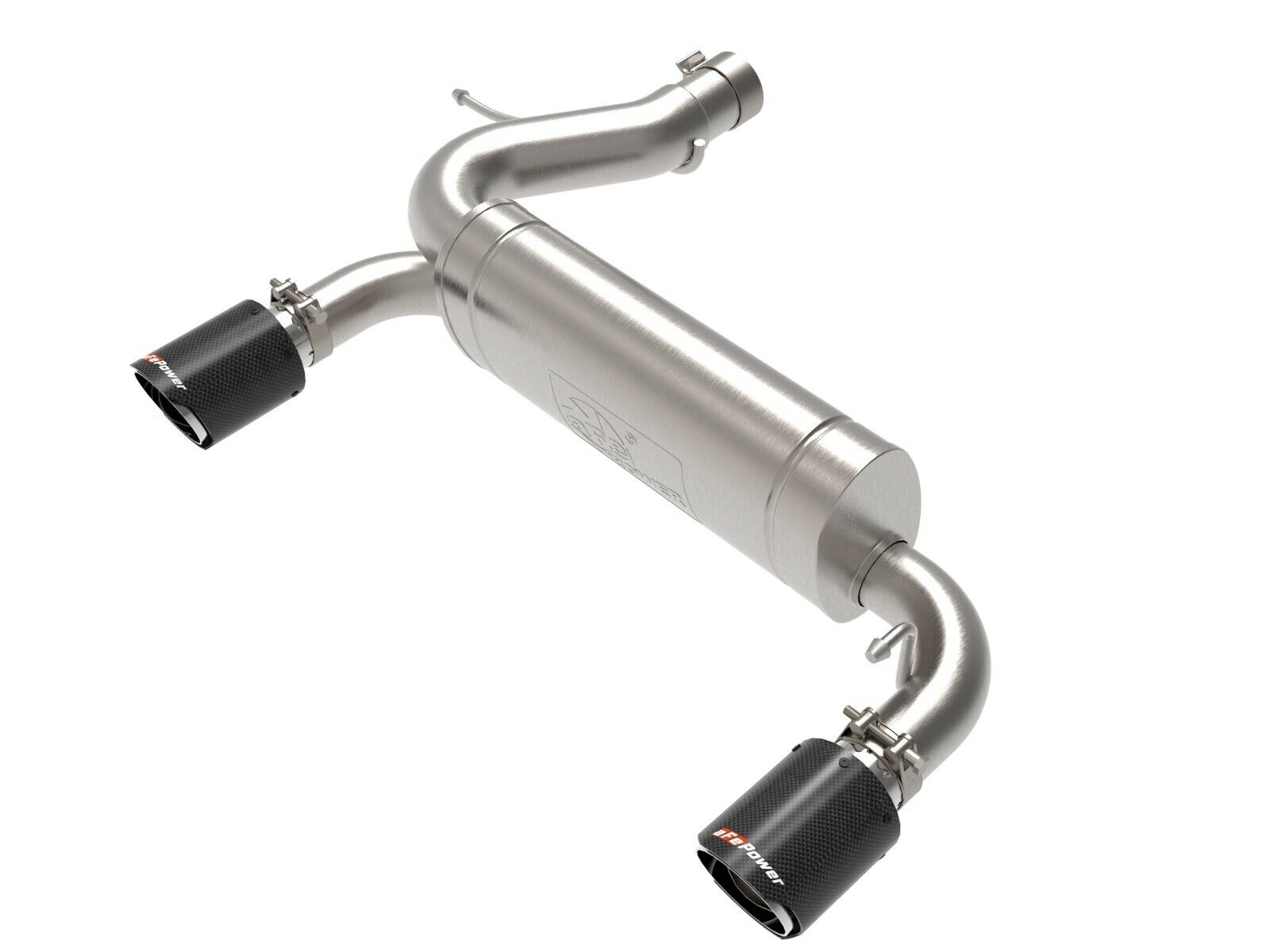 AFE Vulcan Series Stainless Axle-Back Exhaust W/ Carbon Tips For 21+ Ford Bronco