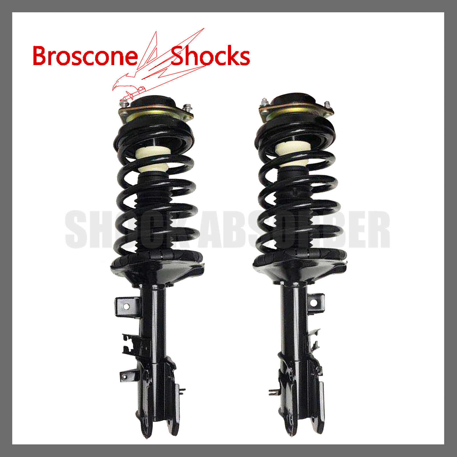 Front Pair Complete Shocks & Struts For Infiniti QX4 1997-1998 