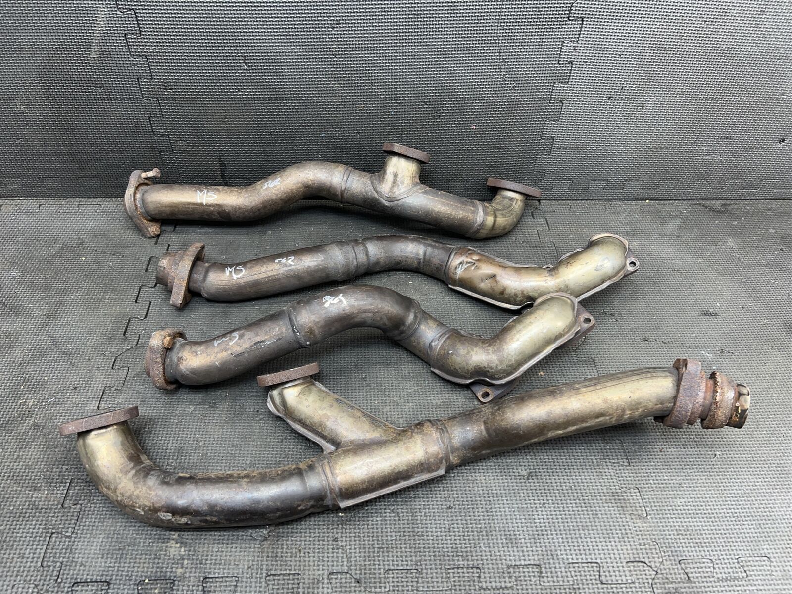 🌟 OEM 1999-2003 BMW M5 E39 S62 ENGINE EXHAUST MANIFOLD HEADER PIPES