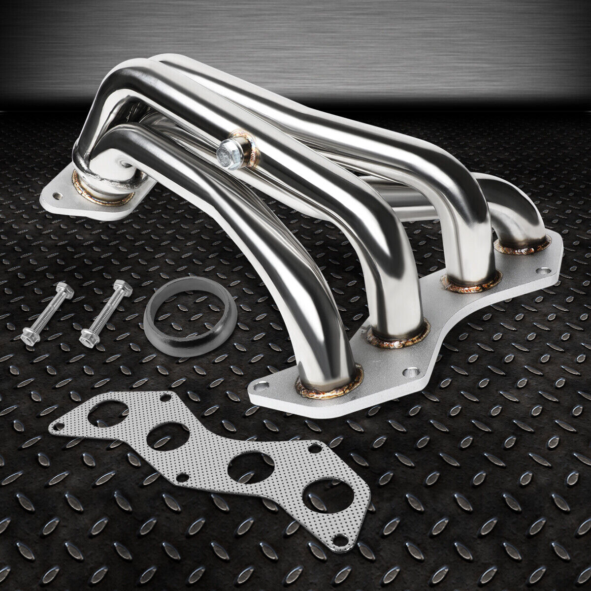 For 08-15 Scion Xb 2.4L/4Cyl Pair Of Stainless Steel Exhaust Manifold Header