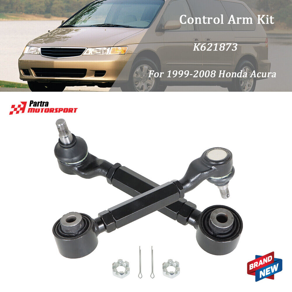 Rear Upper Camber Arm Adjustable Kit For 03-07 Honda Accord 04-08 Acura TSX