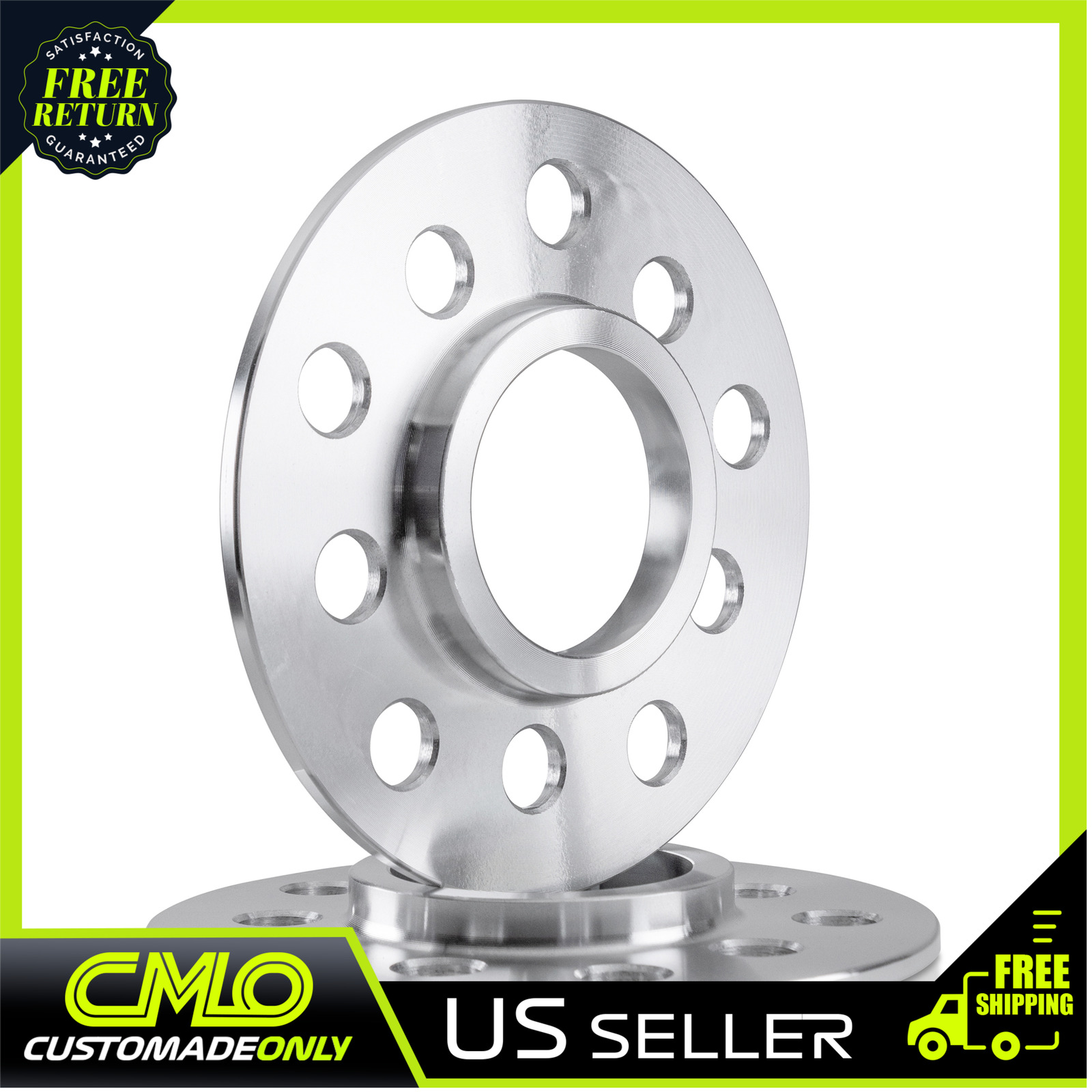 2pc 3mm Hubcentric Wheel Spacers | 5x114.3 5x100 | 56.1 Hub to 73.1 Wheel |
