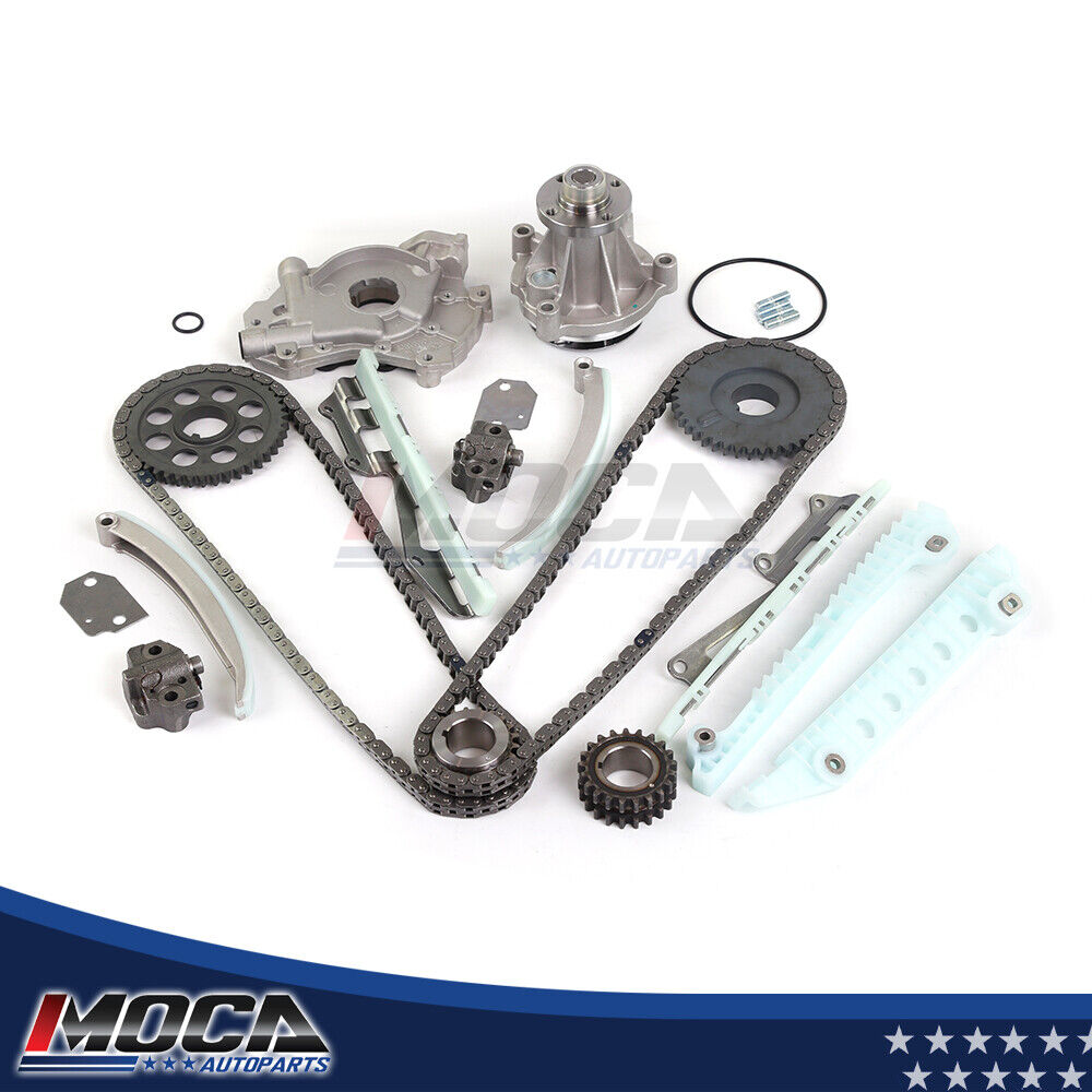 Timing Chain Kit W/Oil Water Pump Set for 2004 Ford F-150 E-150 Club Wagon 4.6L
