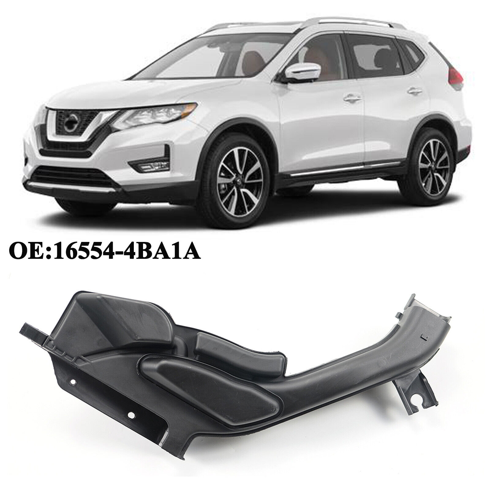 For Nissan Rogue 2.5L 2014-2020 Upper Air Intake Cleaner Duct Tube 16554-4BA1A