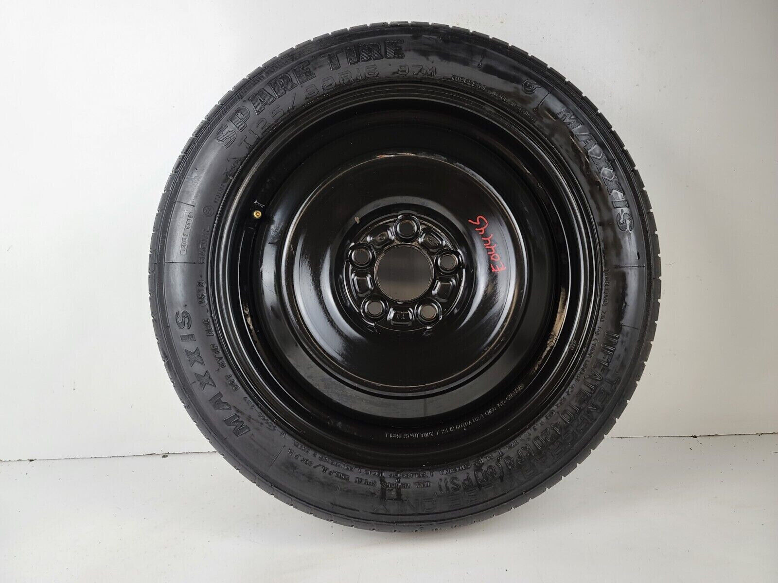 Spare Tire 16'' Fits: 2013-2021 Ford Fusion Compact Donut