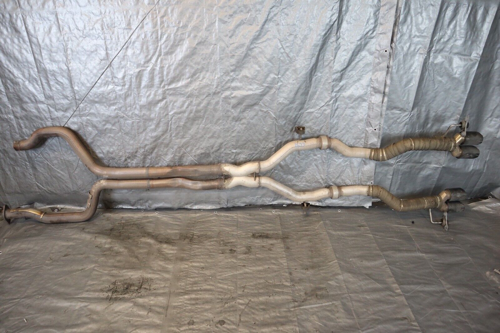 2017-2019 CADILLAC ATS-V COUPE LF4 3.6L OEM EXHAUST MUFFLER SYSTEM #1527