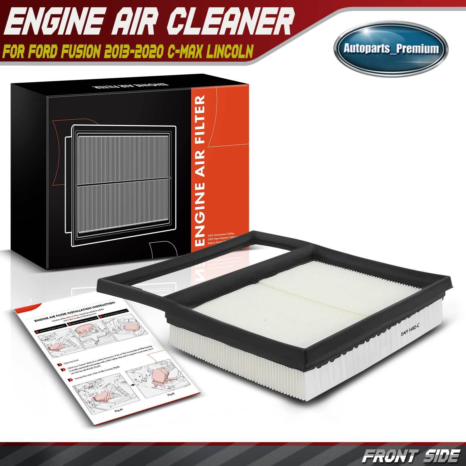 Engine Air Filter for Ford Fusion 2013-2020 C-Max 2013-2018 Lincoln MKZ L4 2.0L