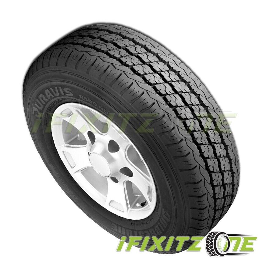 1 Bridgestone DURAVIS R500 HD LT245/75R16 120/116R All Season Commercial Tires