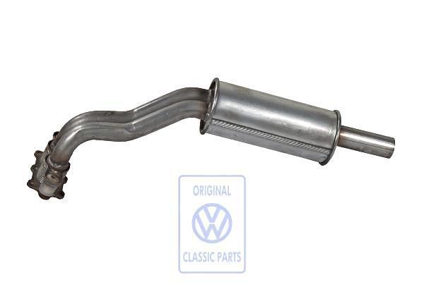Genuine VW Exhaust Pipe With Front Silencer RHD NOS SEAT 358253208A