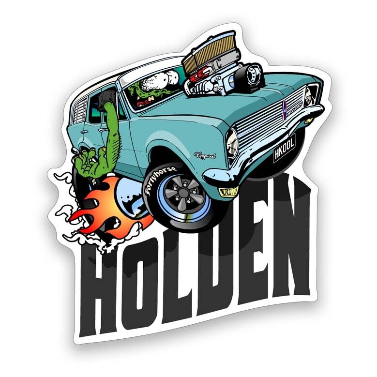 Holden Vinyl Stickers - HK Kingswood Wagon