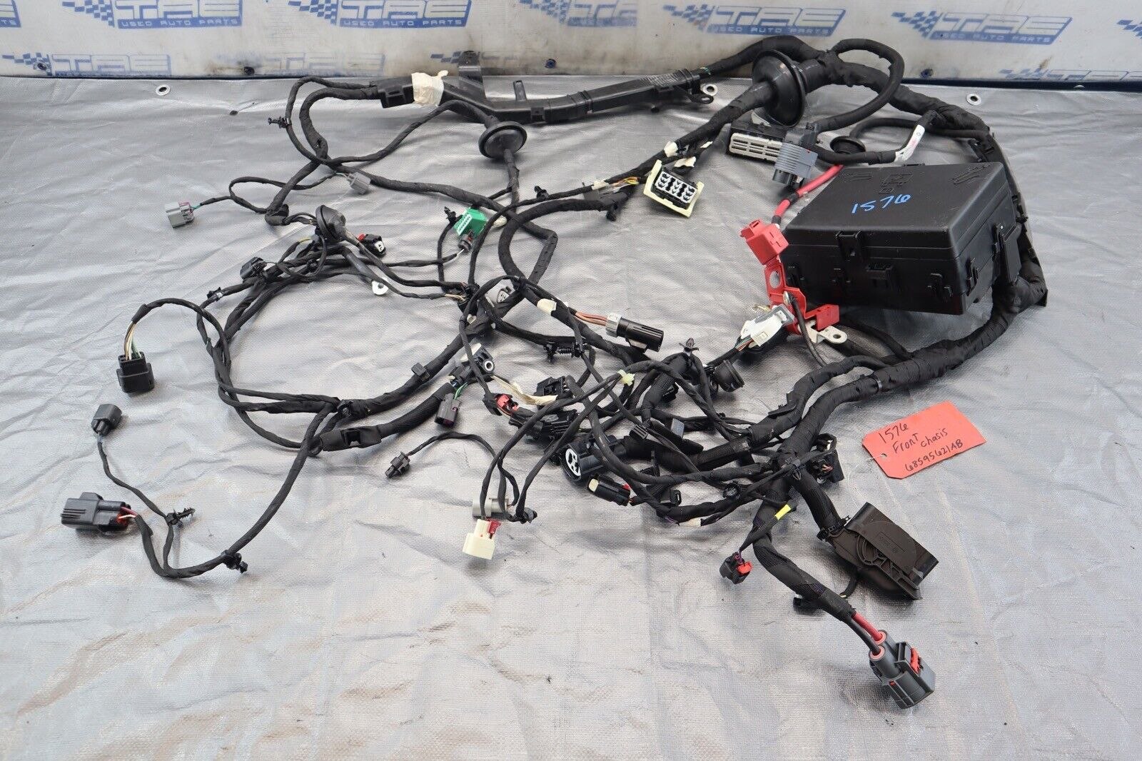 2023 DODGE CHARGER HELLCAT SRT 6.2L OEM FRONT CHASSIS HARNESS 68595621AB