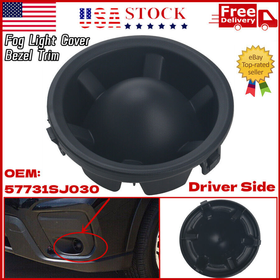 For 57731SJ030 Subaru Forester Driver Side Fog Light Cover Trim Ring 2019-2021