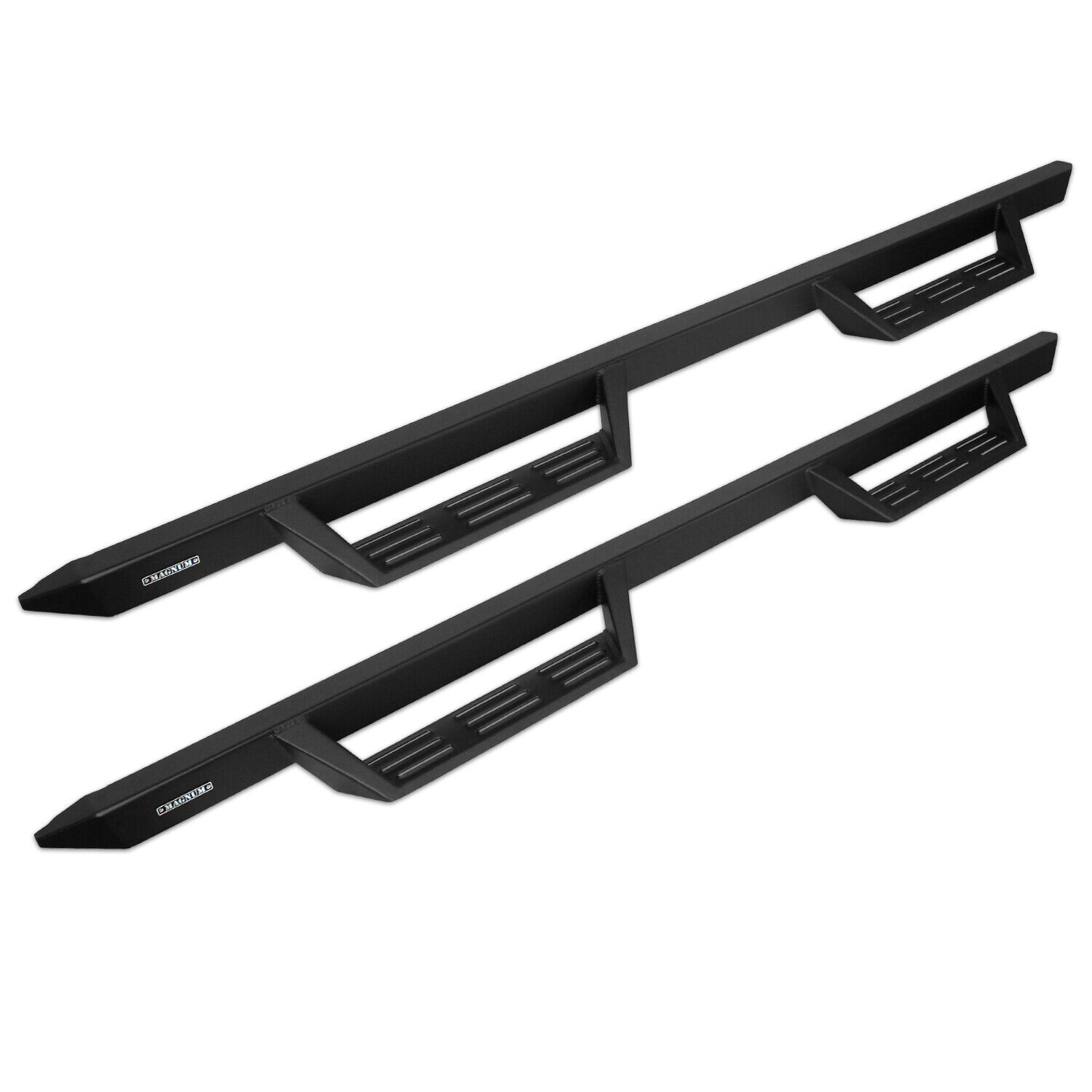 Magnum RT Gen 2 Black Drop Side Steps Nerf Bars for 2007-2021 Tundra Crew Max