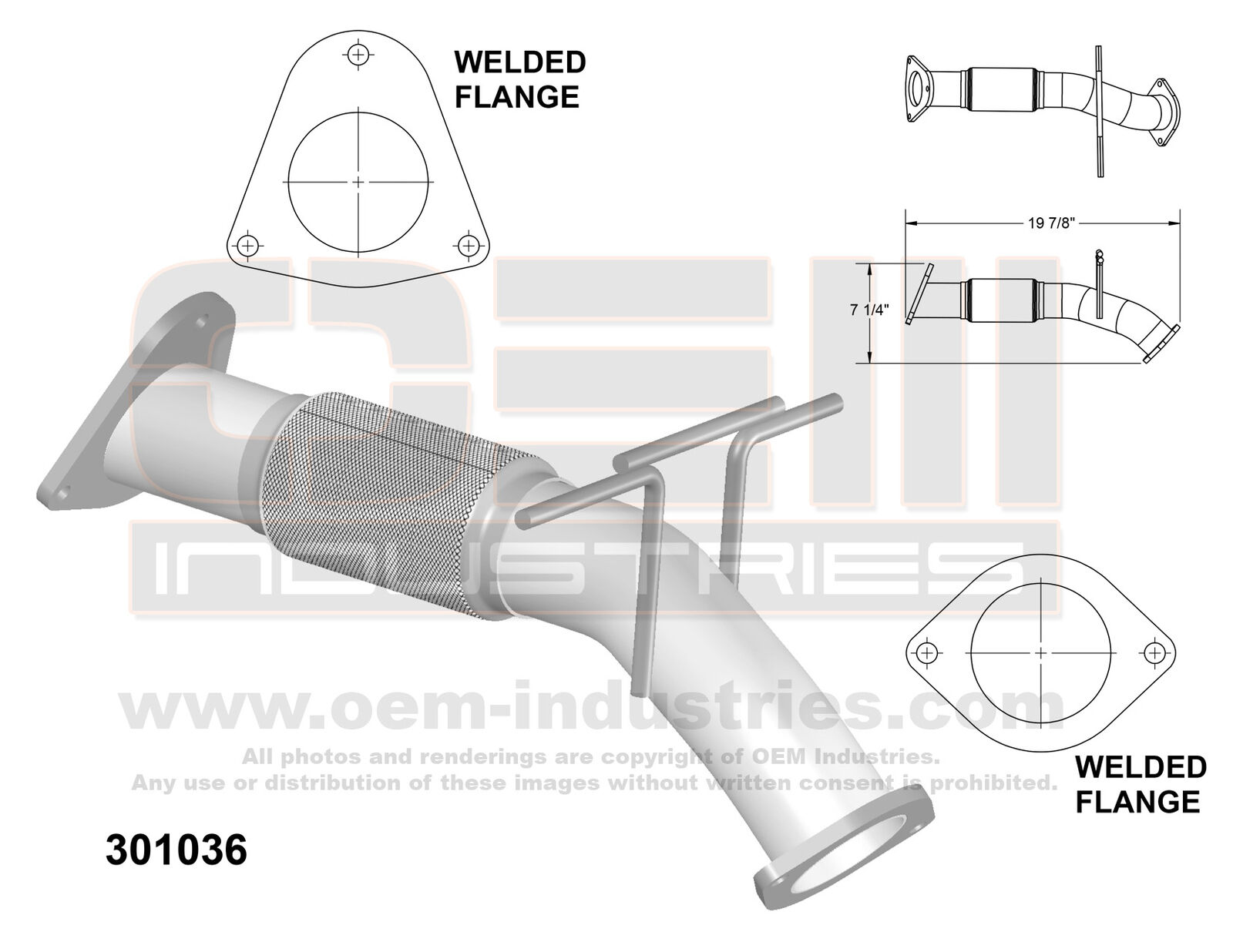 Exhaust Pipe Fits: 2017-2020 Volvo S90