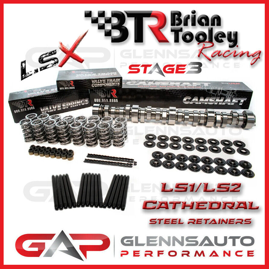 Brian Tooley Racing (BTR) Stage 3 LS1/LS2/LS6 Cam Kit - Camaro/Corvette/GTO