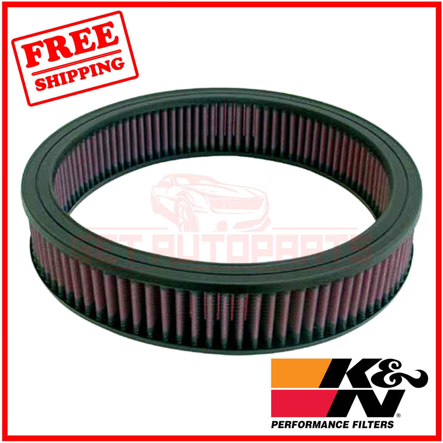 K&N Replacement Air Filter for Chevrolet Monza 1975-1980