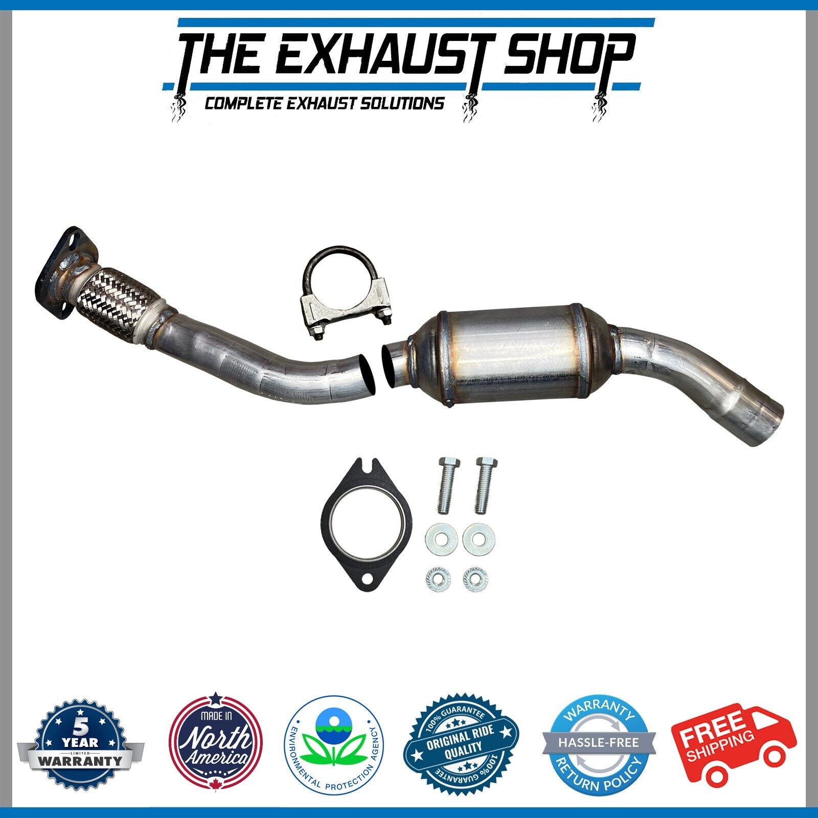 FITS: 2000-2007 FORD TAURUS/MERCURY SABLE 3.0L REAR CATALYTIC CONVERTER