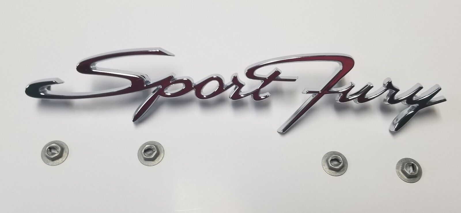 fits 63 64 65 66 Sport Fury Fender Emblem NEW