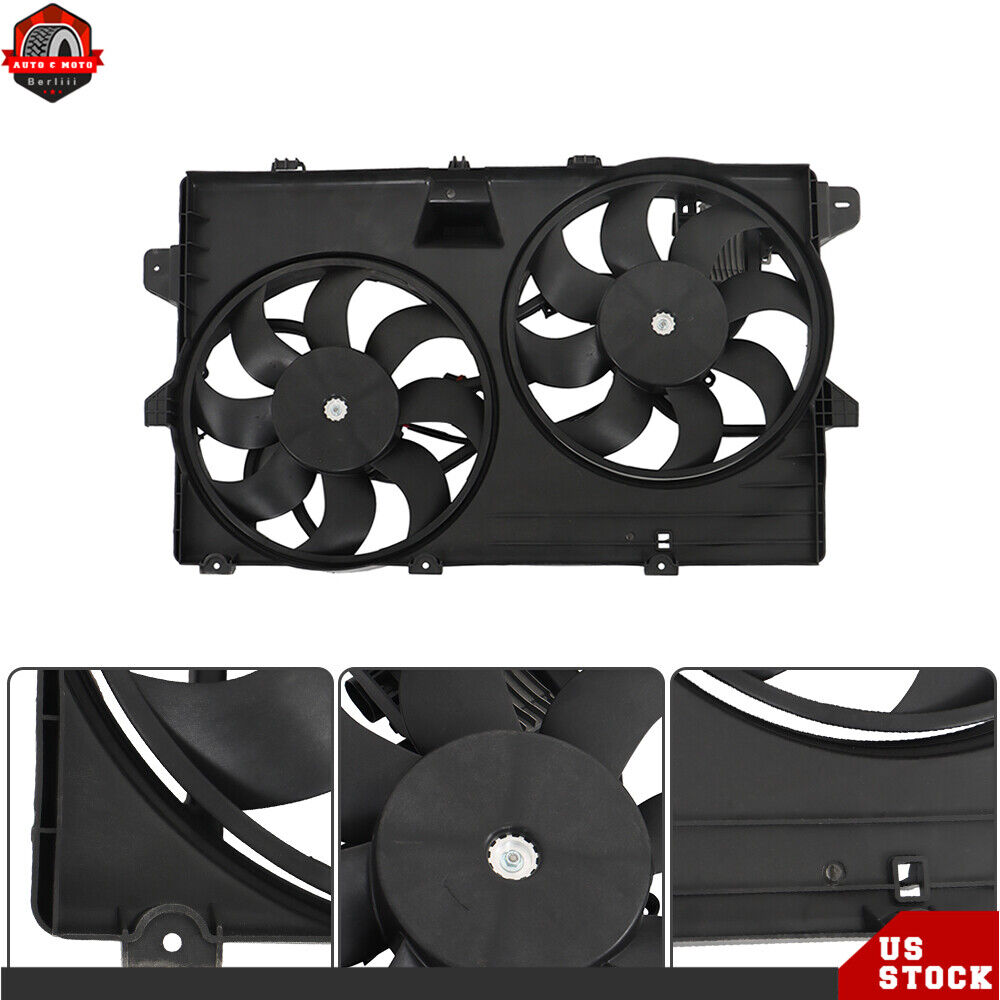 For 2007 08-2015 Ford Edge Lincoln MKX 7T4Z8C607A Radiator Condenser Cooling Fan