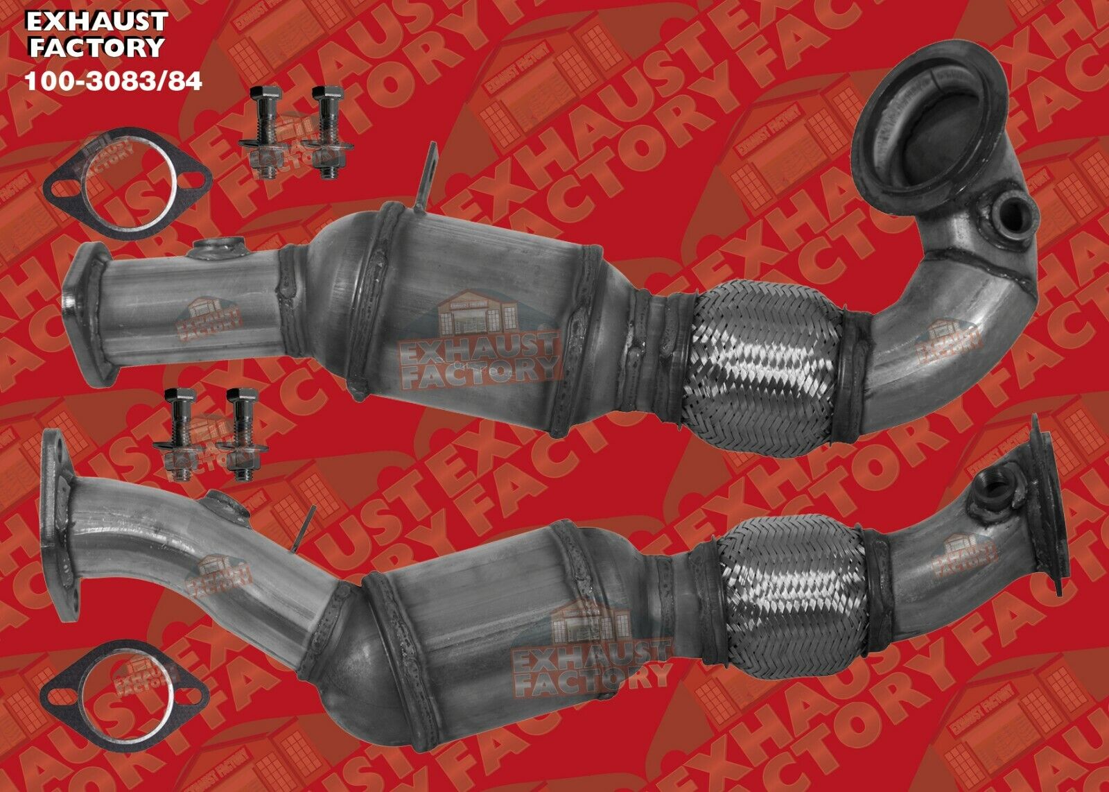 2008-2010 BMW 535I 3.0L ENG FRONT RAD AND FIREWALL SIDE CATALYTIC CONVERTERS