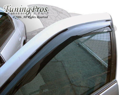 For Lexus GS300 GS400 1998-2005 Smoke Window Rain Guards Visor 4pcs Set