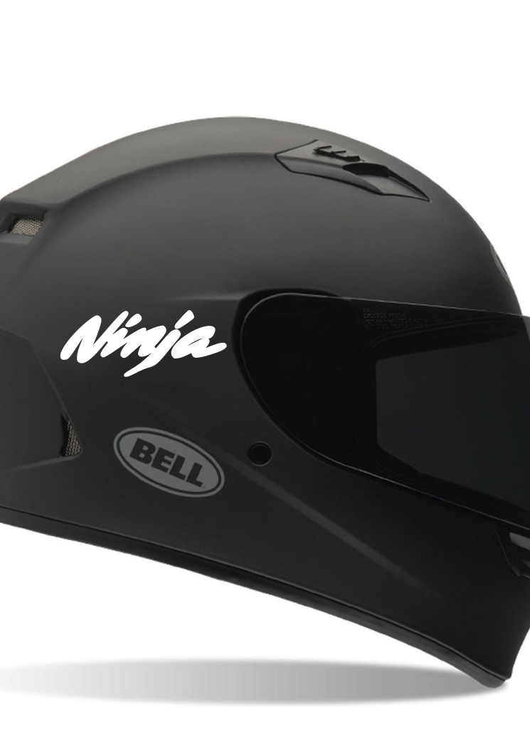 Ninja helmet decals (2) Motorcycle helmet decals, Sticker 