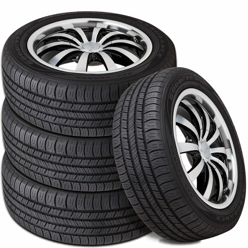 4 Goodyear Assurance All-Season 205/55R16 91H 600AB 65,000 Mile Warranty Tires