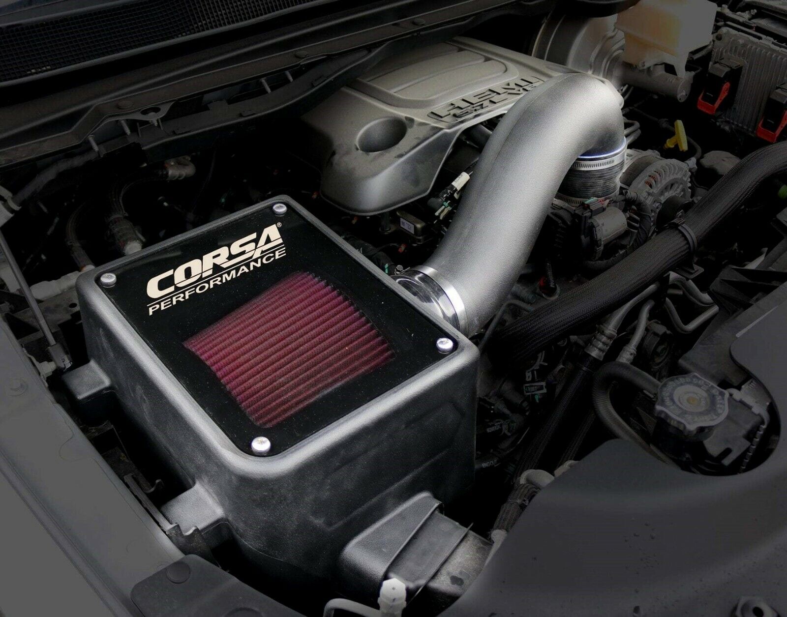 Corsa 46557D-1 DryTech Filter Cold Air Intake Fits 2019-2022 RAM 1500 5.7L V8