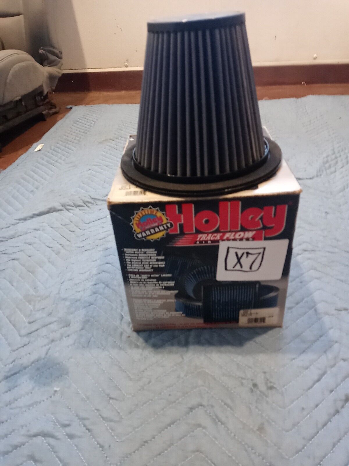 Holley Track Flow Conical Air Filter Fits BA Falcon 260kw 222-1
