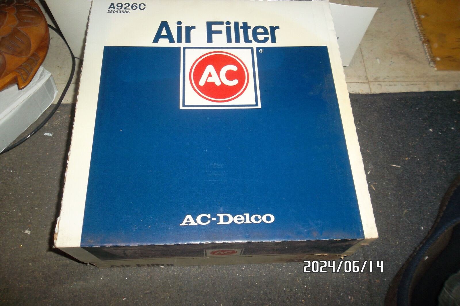 A926C AC Delco Air Filter for Chevy Suburban Blazer Express Van SaVana C10 K10