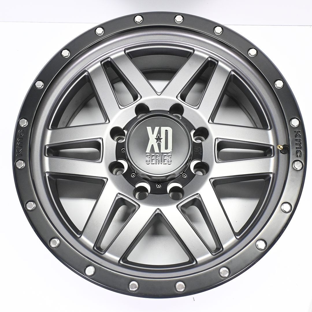 Extreme Customs XD Matte Gray Aluminum Wheel  XD128-29088400 - 20x9 / +0 / 8x180