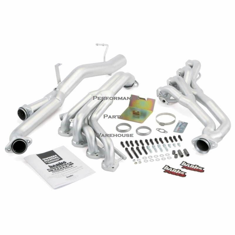 BANKS EXHAUST HEADERS 96-97 FORD F250 F350 7.5L 460 E4OD AUTO, NON-AIR INJECTED