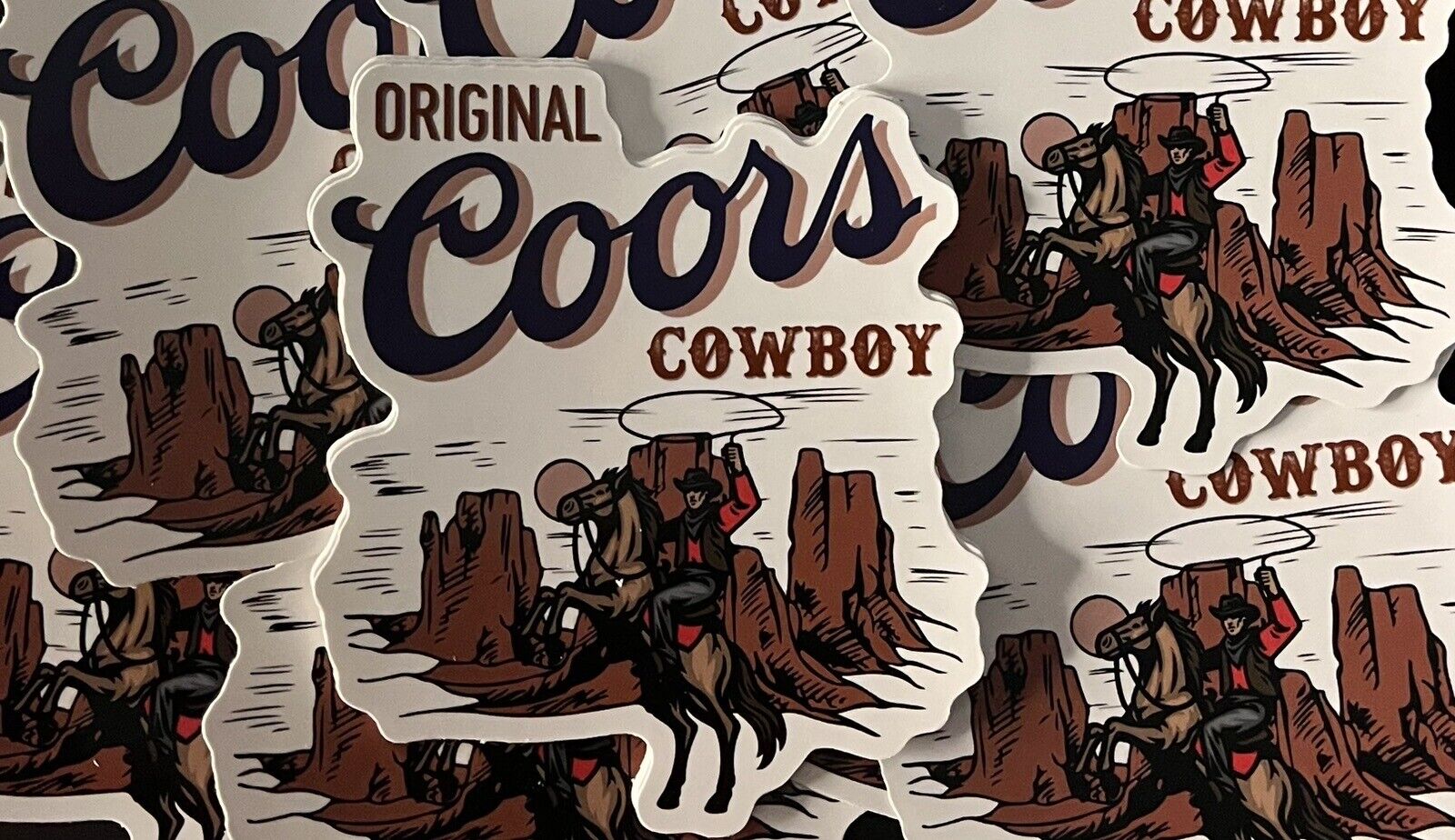 Coors Rodeo Cowboy Sticker