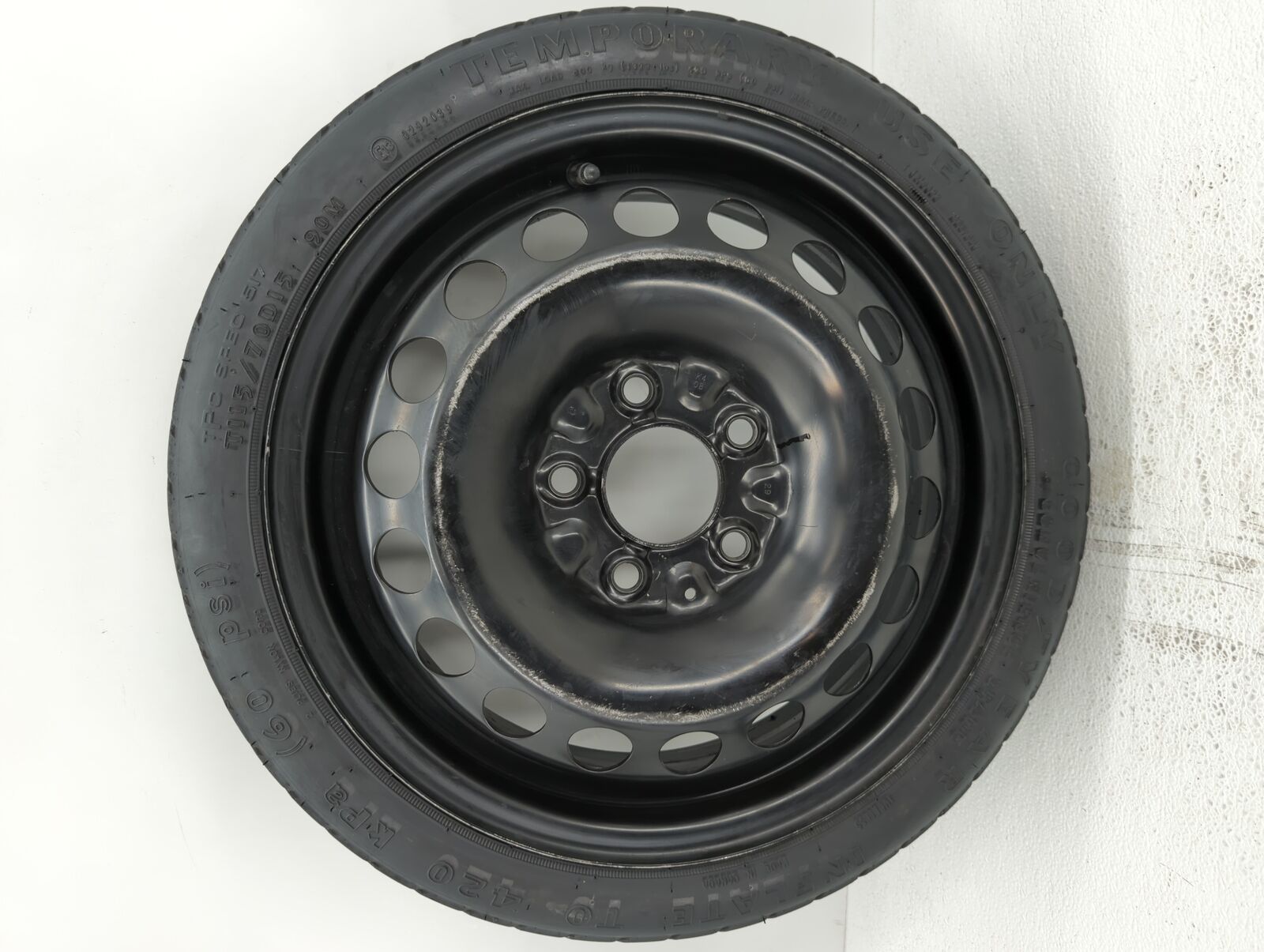 1999-2005 Pontiac Grand Am Spare Donut Tire Wheel Rim Oem NCC8C