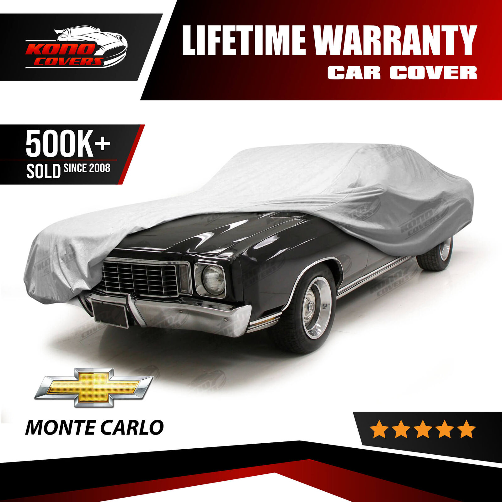 Chevy Monte Carlo 4 Layer Car Cover Outdoor Water Proof Rain Snow Sun 1st Gen