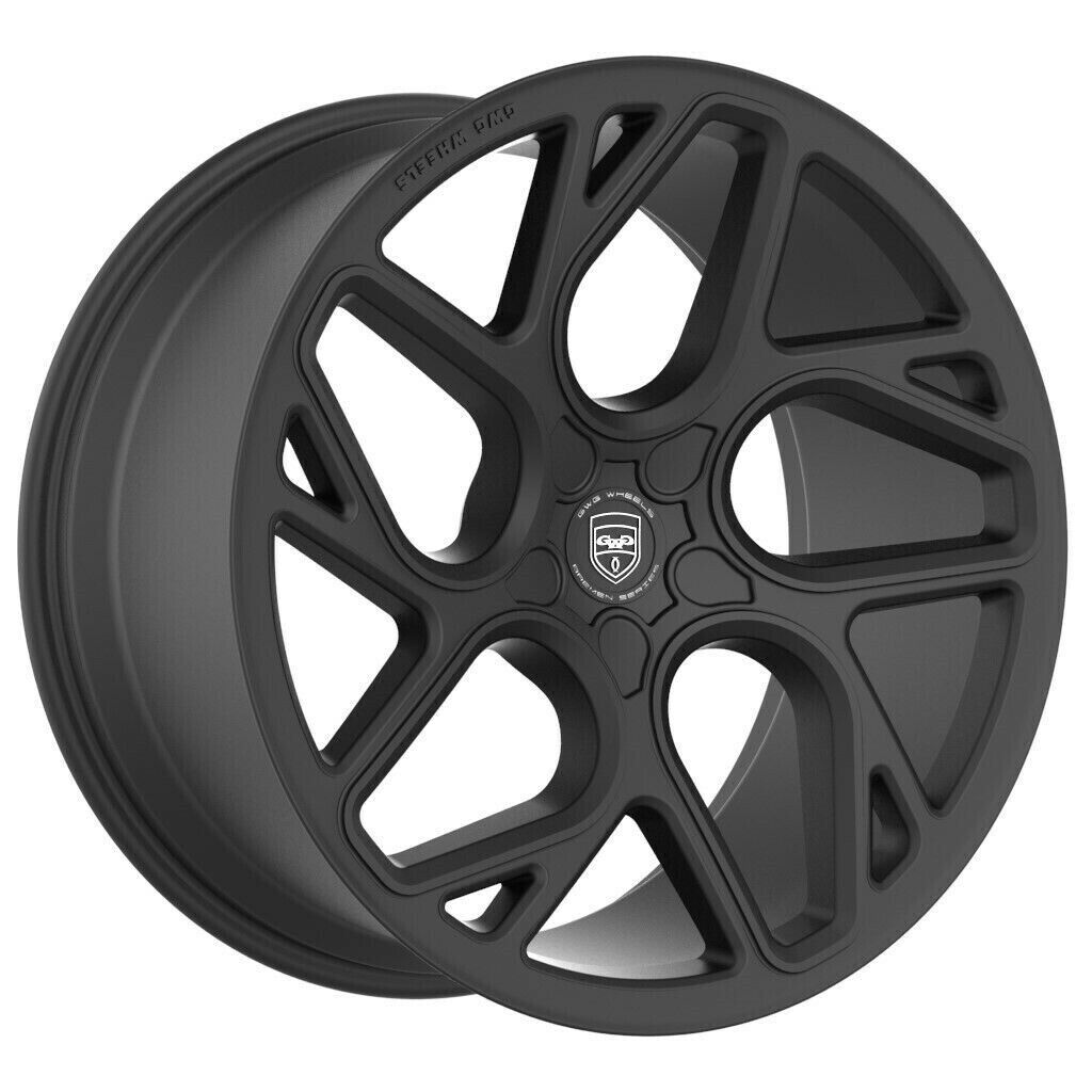 4 G45 20 inch STAGGERED Satin Black Rims fits BMW 528 (E39) 2000