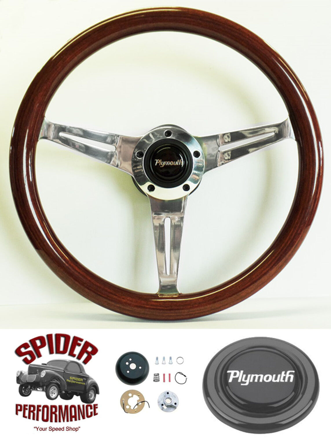 1968-1969 Plymouth steering wheel 14 1/2\