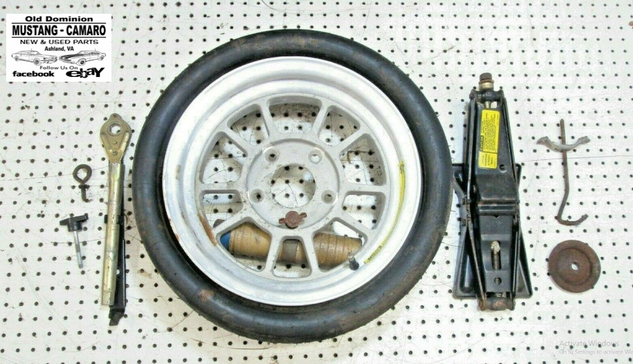 1987-1989 Trans Am GTA Spare Tire Donut Kit 14 x 5