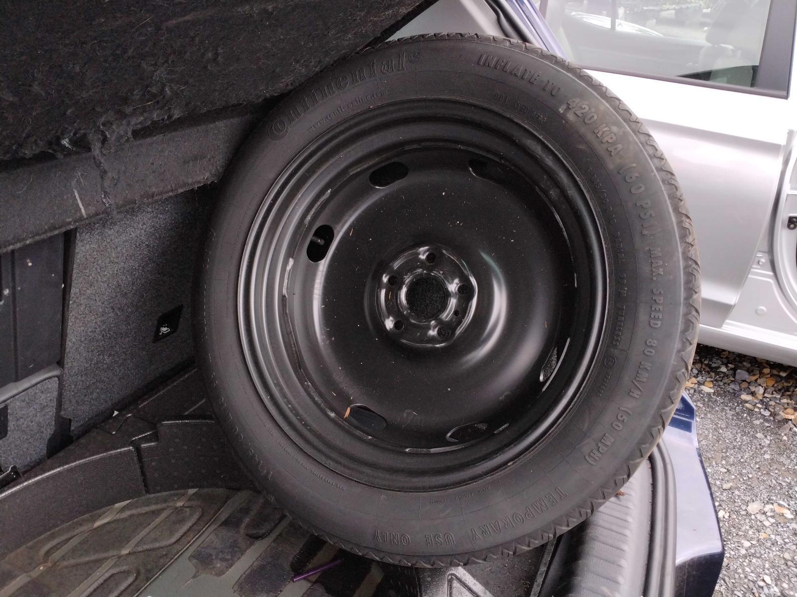Used Spare Tire Wheel fits: 2013 Volkswagen Tiguan 18x4 spare Spare Tire Grade A