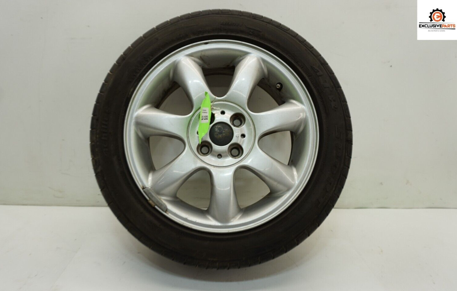07-15 Mini Cooper S R56 OEM Wheel Rim & Tire 195/55R16 87V Silver 1152