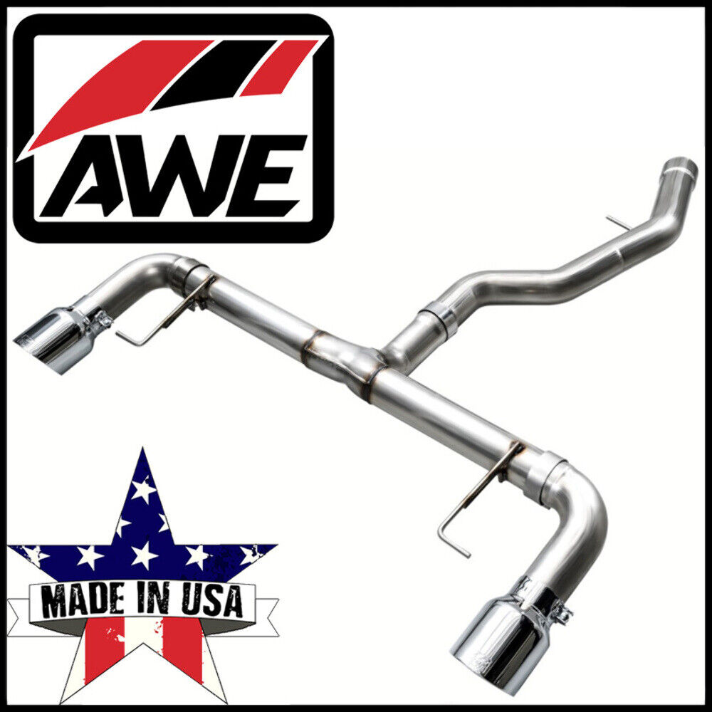 AWE Track Axle Back Exhaust System fit 2019-23 BMW 330i / 2021-23 430i Base 2.0L