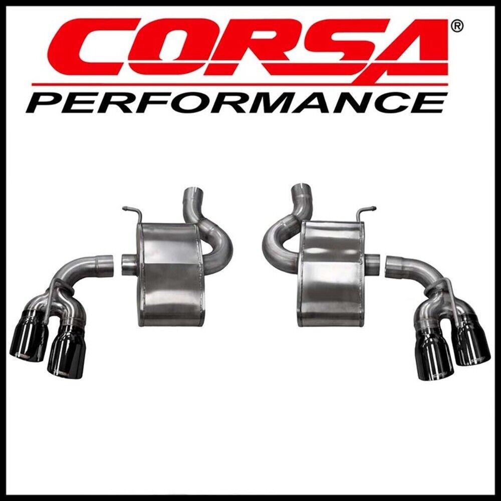 Corsa Xtreme Axle-Back Exhaust System fits 2016-2023 Chevrolet Camaro SS ZL1 6.2