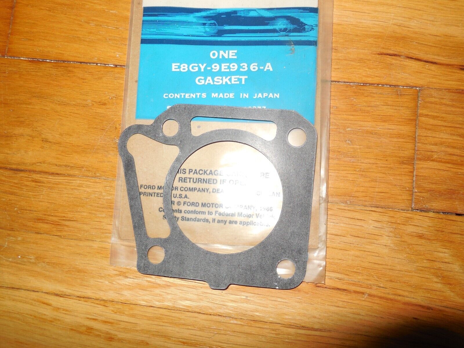 NOS 1988 1989 Mercury Tracer 1.6L EFI Air Charge to Intake Manifold Gasket E8GY