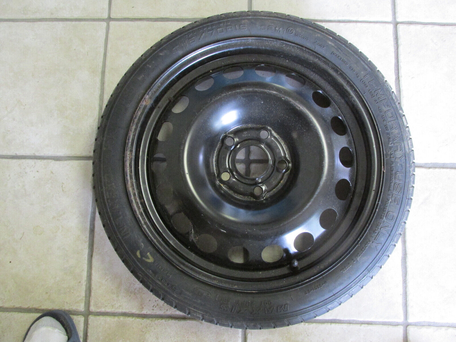 2012-2020 Chevrolet Sonic Spare Tire Compact Donut OEM T115/70R16 New