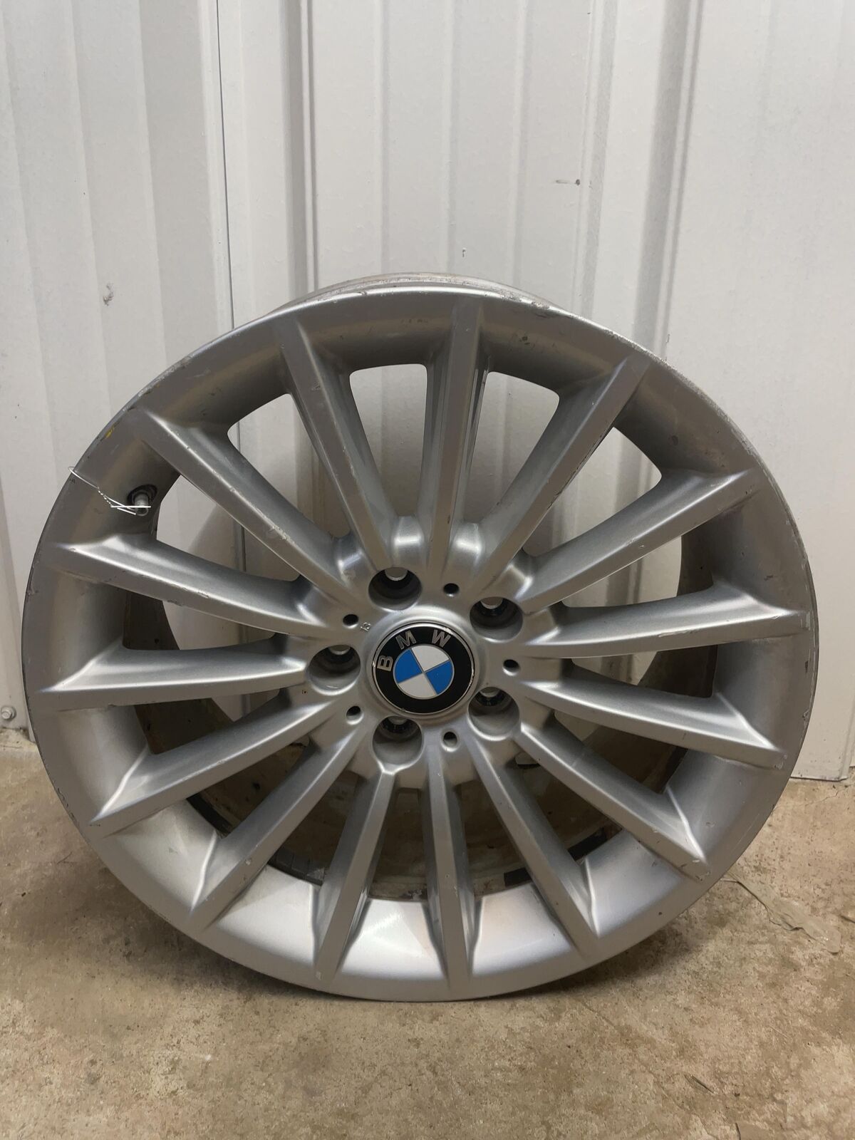 11-16 BMW 535I Wheel 18x8 (alloy) 15 Spoke (front And Rear) Oe# 6775407